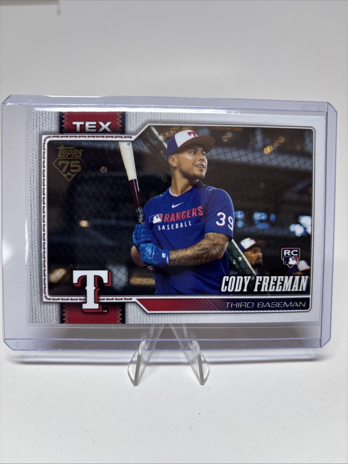 2026 Topps Series 1 Cody Freeman Golden Mirror Image Variation #224 RC