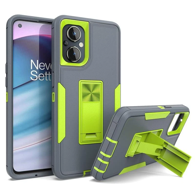 Case For OnePlus Nord N20 5G N200 5G Rugged Armor Hybrid Holder Stand Cover - Image 2 of 4