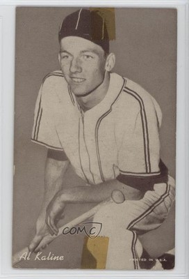 1947-66 Exhibits W461 Al Kaline (Kneeling) HOF 1f60