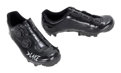 Chaussures Cyclisme Lake MX85 Homme – EU 40 / US 6.5, Cuir Noir, Occasion