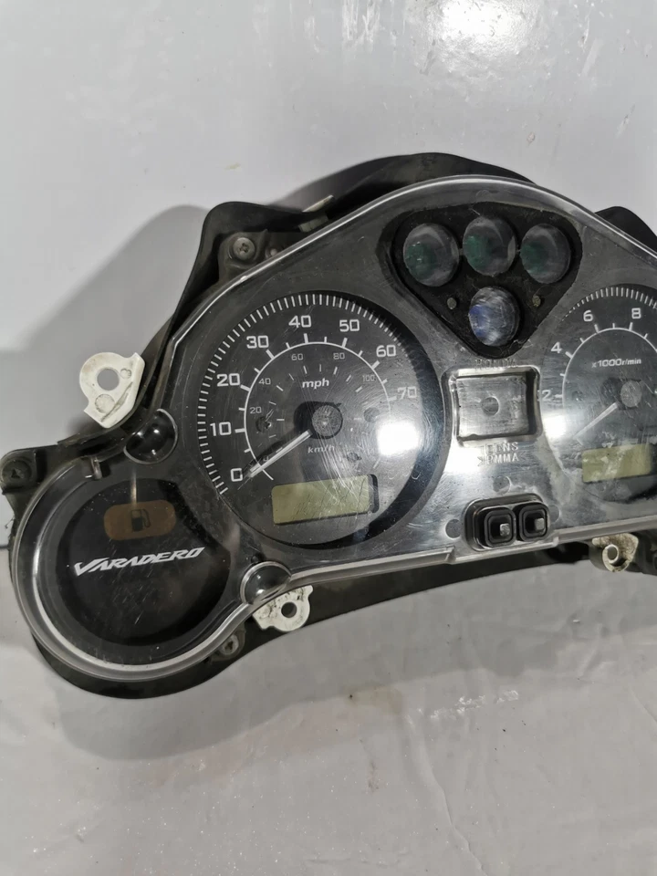Honda XL 125 Varadero SPEEDOMETER CLOCKS GAUGE SPEEDO 2008 - Image 2 of 4