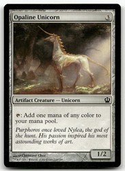 Opaline Unicorn - Theros #218