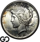 1925 Peace Dollar, Solid Gem BU++