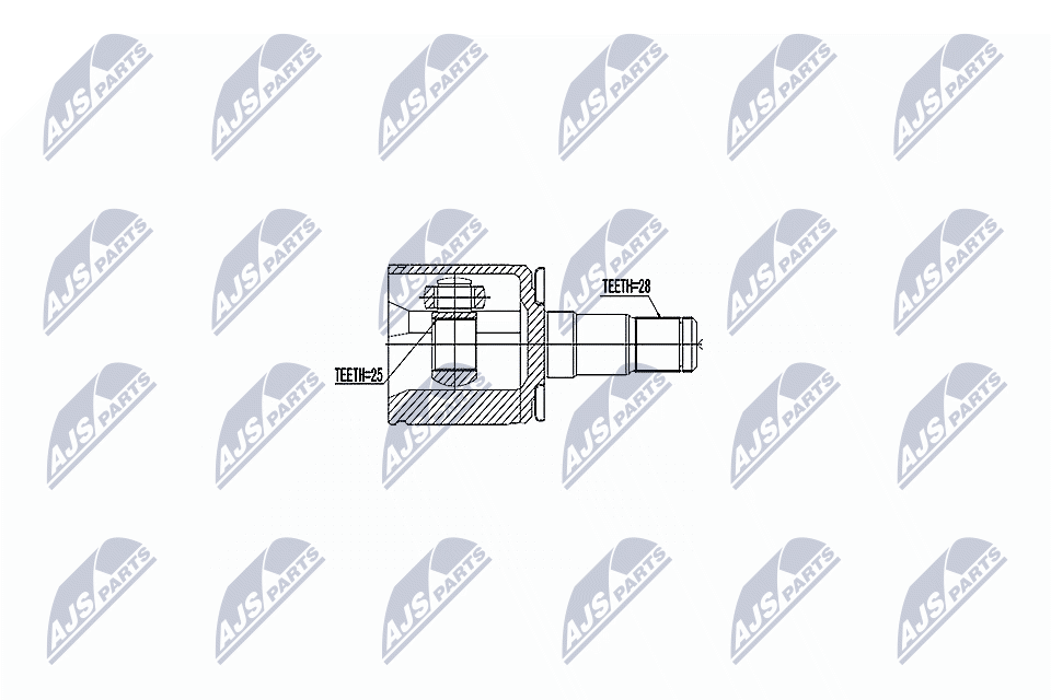JOINT KIT DRIVE SHAFT NPW-MS-047 FOR MITSUBISHI PAJERO/II/Canvas/Top/SHOGUN/� - Image 6
