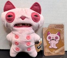 Fuggler Alley Cats Plush Bag Charm Wrinkle McStinkles Keychain Plush 5"