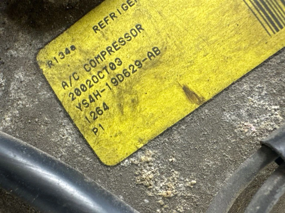 Bomba compresor aire acondicionado Ford Fusion 2004 YS4H19D629AB gasolina 74kW MTL24929 - Imagen 4 de 4