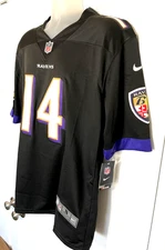 Ravens Kyle Hamilton NWT Jersey Mns Szs S-3X All Patchs No Printing Ships tomorr