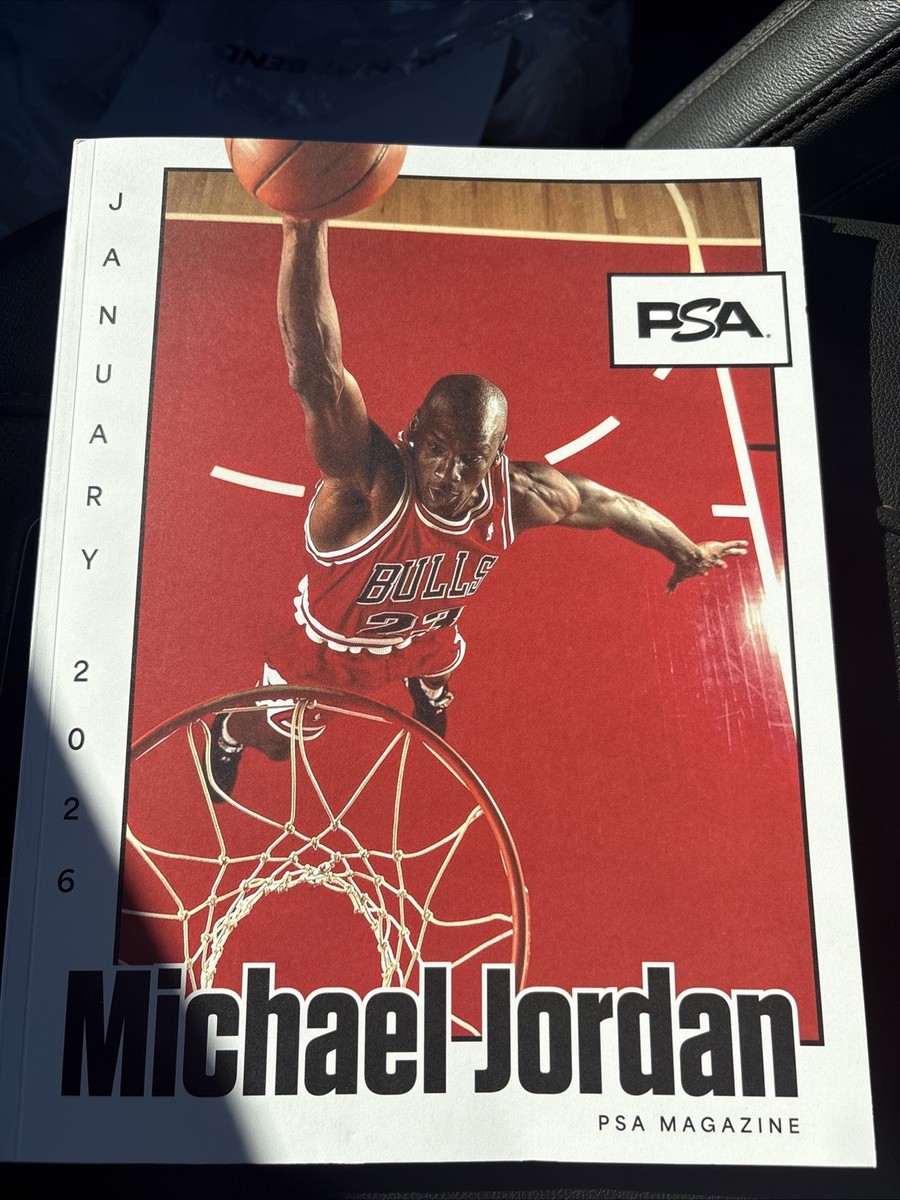 マイケルジョーダンの雑誌 Michael Jordan PSA Magazine January 2026 Membership Cover Chicago