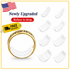 8 Sizes Clear Silicone Ring Sizer Invisible Adjuster Anti-Loss for Loose Rings