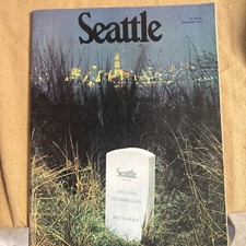 Very Rare &ldquo;Seattle&rdquo;Magazine, Last Issue December 31, 1970 &ldquo;Rest In Peace&rdquo; VG
