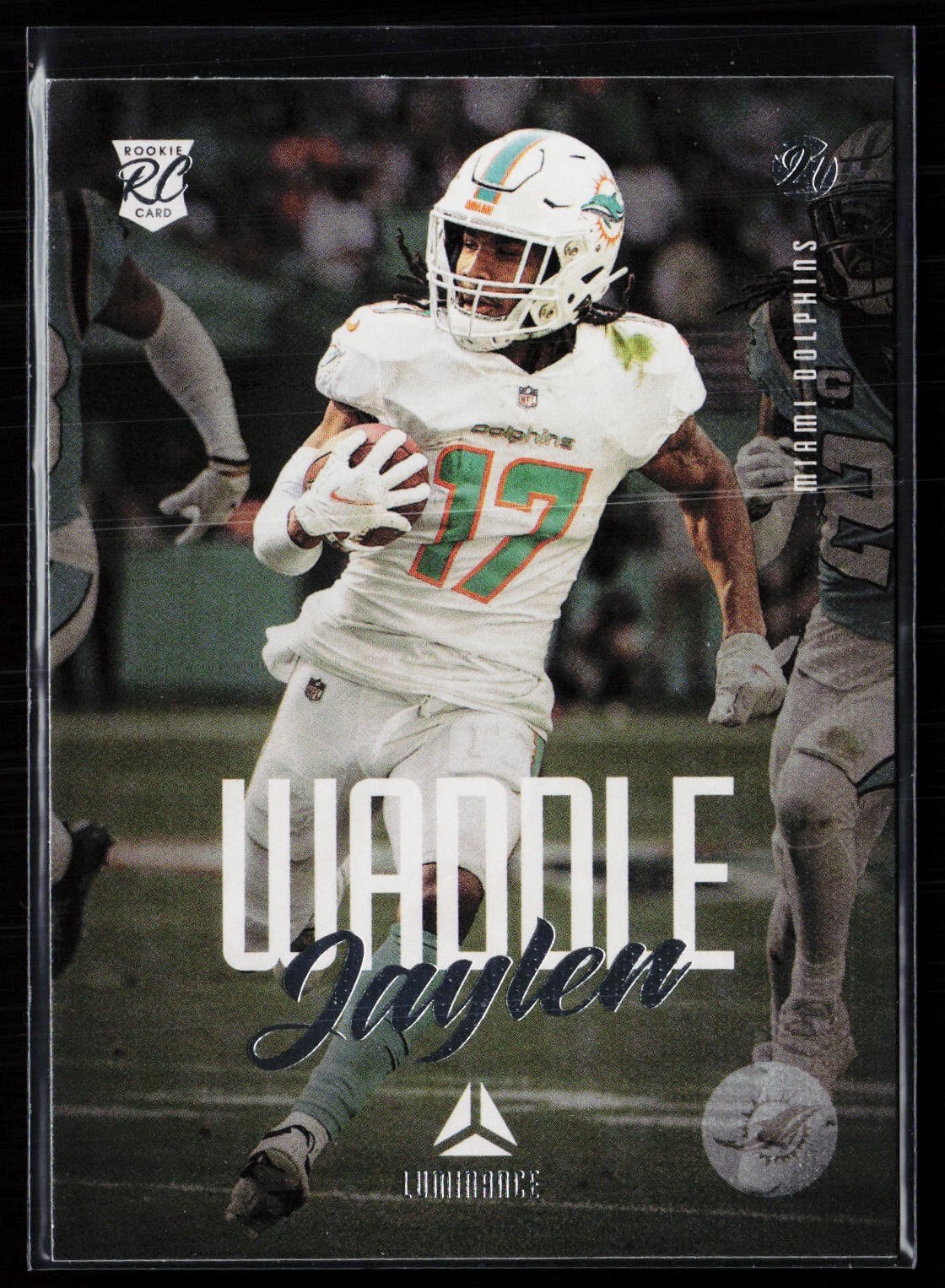 Jaylen Waddle 2021 Panini Chronicles Luminance Update Rookies Bronze #213