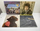 Lot of 4 Mixed Album Vinyl Records Bob Dylan and Others-Untested