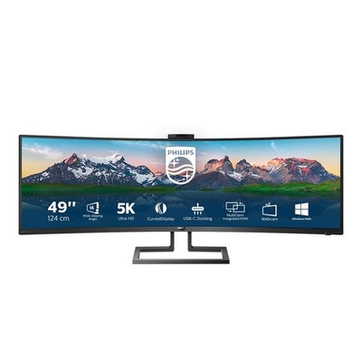 Philips Brilliance P-line 499P9H - LED-Monitor - gebogen - 124.5 cm (49'') #CY1DU