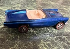 Vintage Hot Wheels 1968 redline T-Bird 57’ spectraflame blue  ORIGINAL USA
