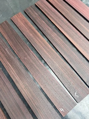 FEEL GOOD WOOD INDIAN ROSEWOOD guitar fingerboard / fretboard 530-535 x 70/60 x 7-8mm GRADE A