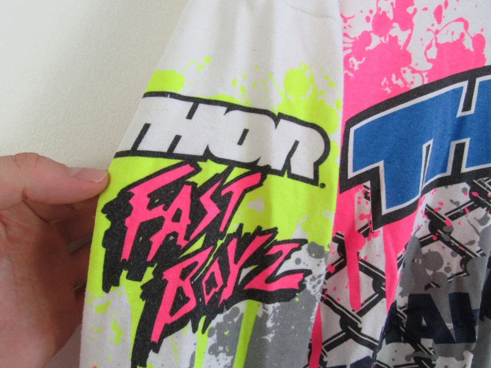 THOR Racing FAST BOYZ Yamaha 'HUNT' Motosports Manga Larga Motocross Hecho en EE. UU. L Foto 4 de 4