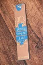 1 box Vintage EAGLE Turquoise Drawing Pencil Lead 2375 drafting mechanical HB