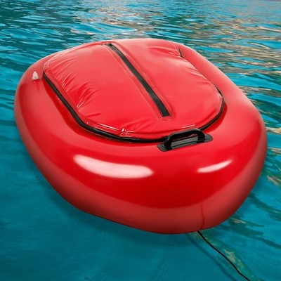 Inflatable River Floating Cooler Tow Behind, 38 Qt Insulated Heavy Duty PVC K...
