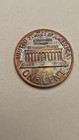  1969 LINCOLN CENT RAINBOW TONED 2 PENNY'S BU 1969-P PURPLE/BLUE UNC LOT #B — photo 3