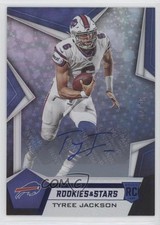 2019 Panini Rookies & Stars Longevity Signatures Blue /75 Tyree Jackson Auto 0v0