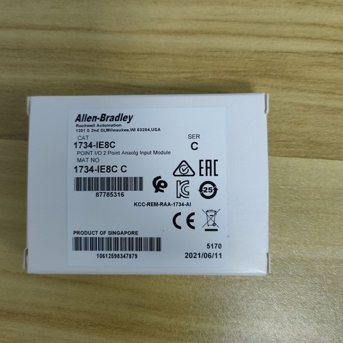 AB 1734-IE8C NEW 1734IE8C 8 Point Analog Input Module 1734IE8C New 2023 TX Stock - Picture 3 of 5