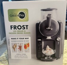 Greenpan Frost Ice Cream & Frozen Drink Maker, Licorice/Black