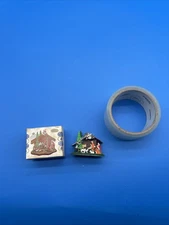 Shiny Brite Miniature Nativity Scene-diorama Hong Kong Christmas W Box BORKEN