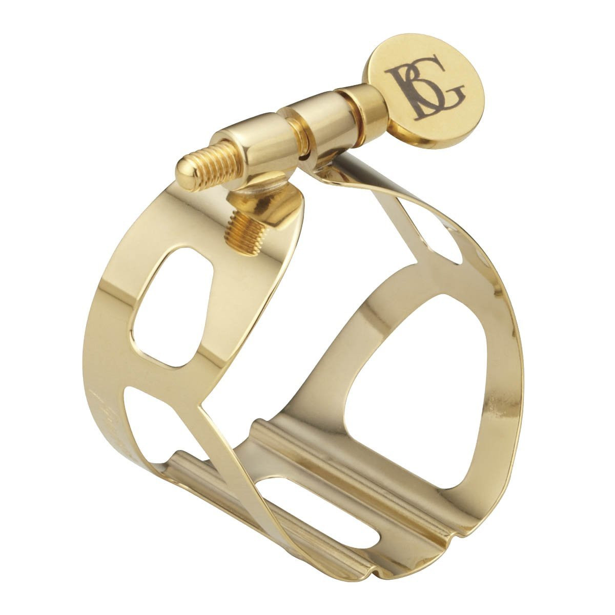 Лигатура BG L61 с колпачком, Баритон-саксофон, Традиционный, Золотой P