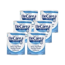 NEW LABEL-  6 cans EleCare Jr Unflavored junior formula FAST SHIP! Exp 2026+