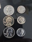 🔥Lot (Run) Of 6 BU PROOF 90% SILVER 25c & 10c! 1961,'62,'63! 🔥Washington Roose
