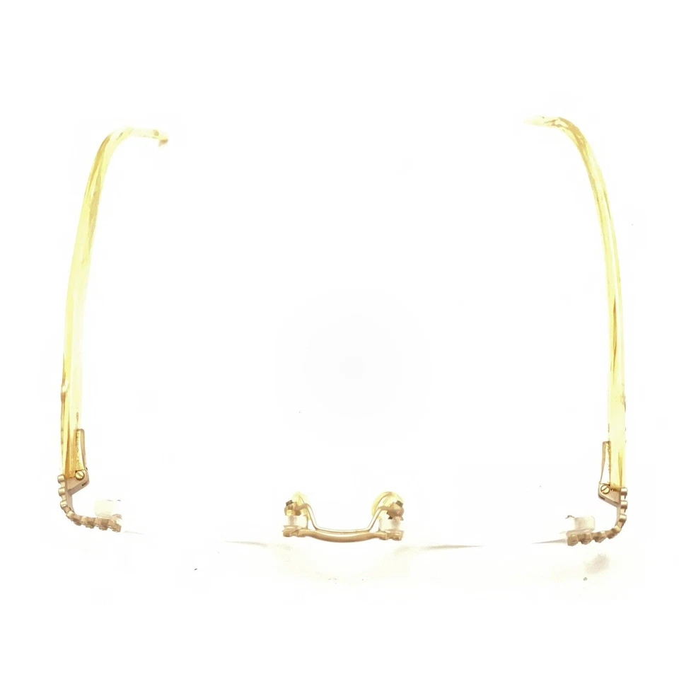 Monturas rectangulares sin montura marfil Gianfranco Ferre GF33908 52-16 135 Foto 4 de 4