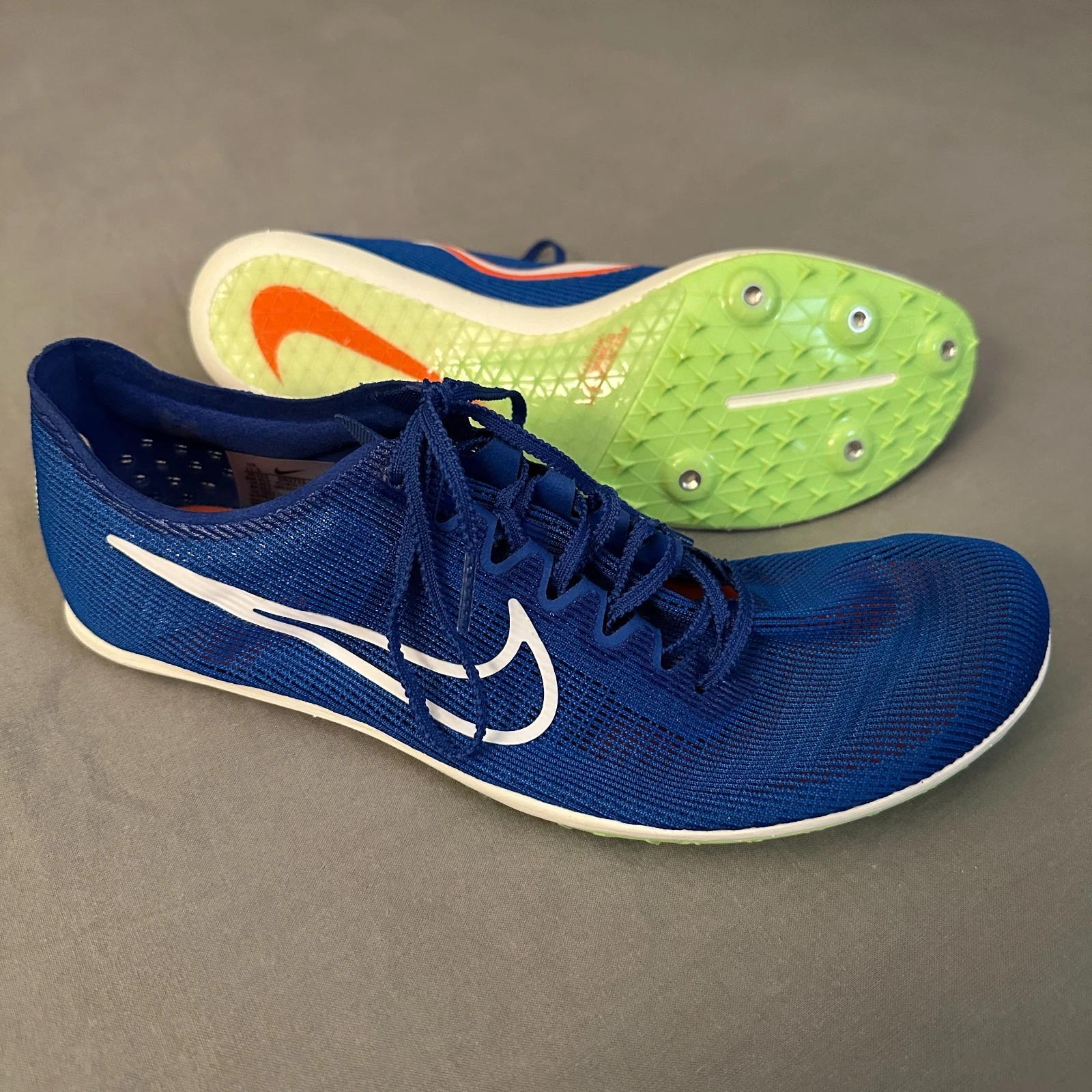 Nike Racing Track & Field Mamba Distance Shoes V6 Blue US 11.5 EU45.5