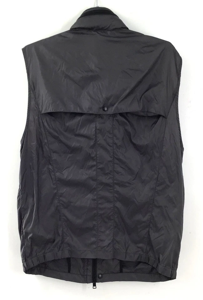Armani Exchange Men's Black Utility Vest W/Hood - Size M - Image 2 of 4