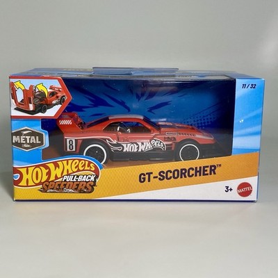 2026 Hot Wheels Pull-Back Speeders #11 GT Scorcher 1:43 Diecast