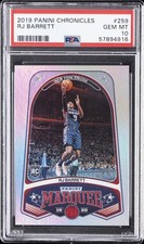 2019 PANINI CHRONICLES #259 RJ BARRETT PSA 10