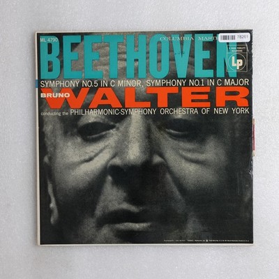 Ludwig van Beethoven Symphony No 5 In C Minor Symphony No 1 In C Major LP Vinyl