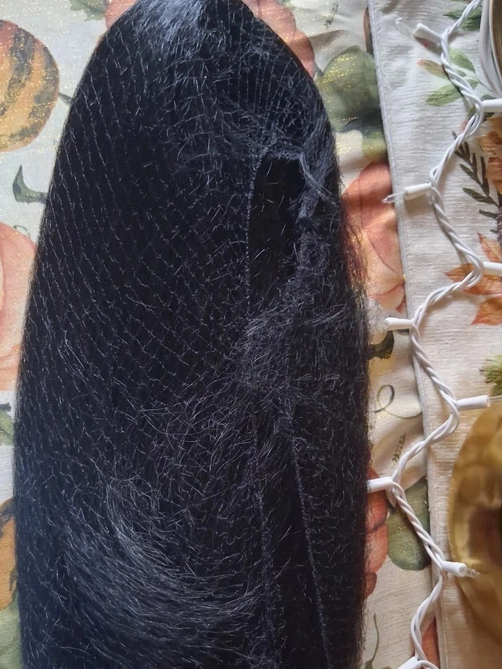 Sensationnel Cabello Sintético Cordón Cola de Caballo Natural Perm Yaki 18" Foto 3 de 4