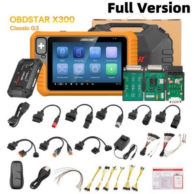 OBDSTAR X300 Classic G3 Full Version Progarmmer For Car/ HD/ E-Car/ Moto/ Marine