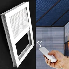 Motorized Skylight Blinds,Electric Roof Blinds,Pleated Fabric,KARLLEO-US-250815