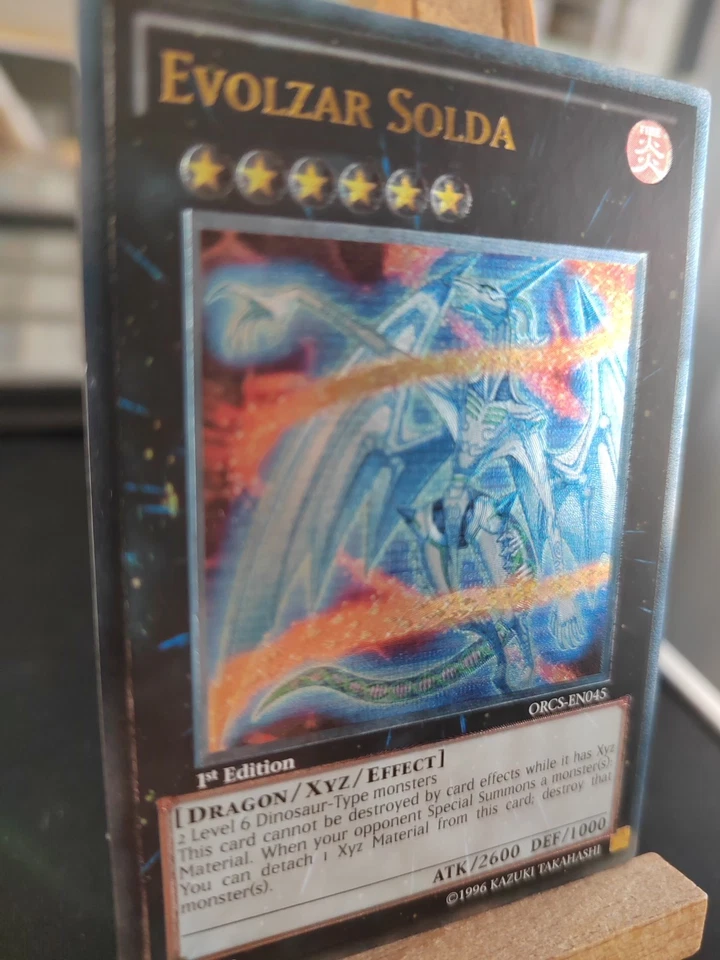 EVOLZAR SOLDA - ORCS-EN045 Ultimate Rare / 1st Edition Near Mint Englisch  - Bild 2 von 3