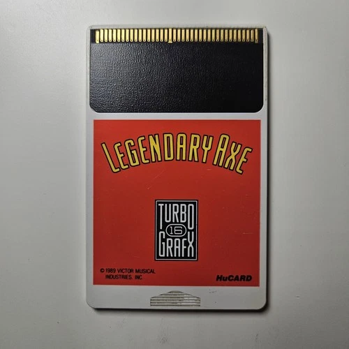 Legendary Axe Turbografx 16 Game Hucard Only