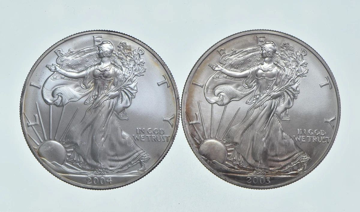 American Eagle 2004 Silver Bullion Coins for sale | eBay