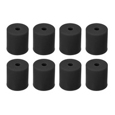 Silicone Column Leveler Silicone Buffer 18mm Black Heat Resistant 8pcs