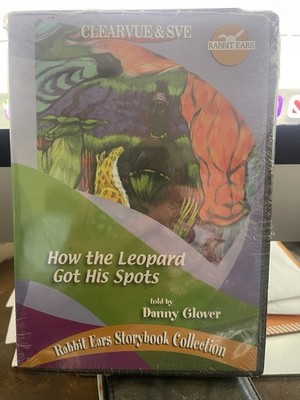 How The Leopard Got His Spots DVD-By Danny Glover Rabbit Ears Storybook Collecti