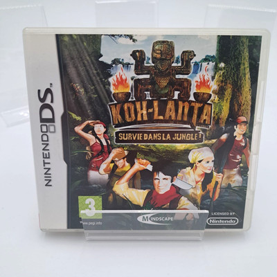 Koh-Lanta Jungle Survival Nintendo DS 3DS 2DS Complete PAL FR   
