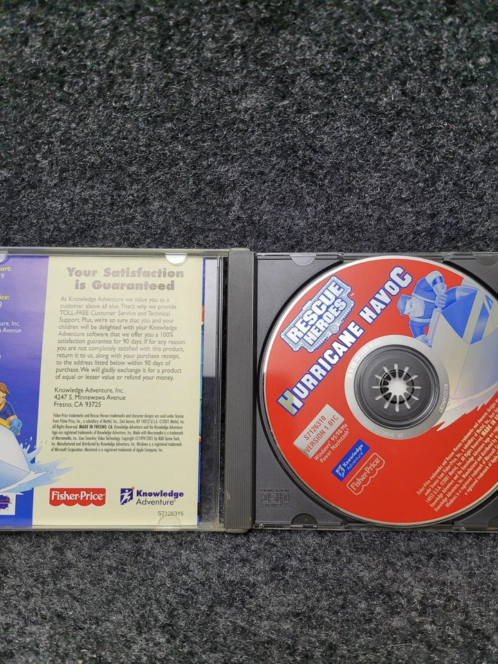 Fisher-Price Rescue Heroes Hurricane Havoc PC CD-ROM Game Kids Ages 4-7 - Image 4 of 4