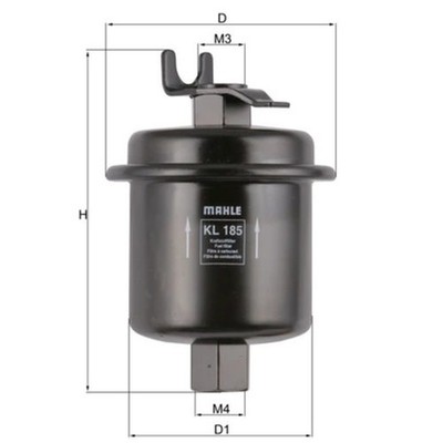 Knecht Kraftstofffilter für Honda CR-V III CIVIC VI Hatchback CR-V II LOGO