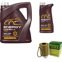 Inspektionspaket Filterset 6L Mannol Energy 5W-30 FüR BMW E36 M 3.2 M 3 3.0