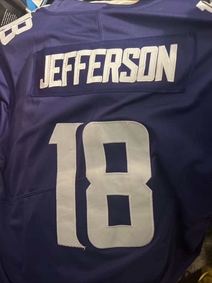 Camiseta de fútbol americano Justin Jefferson NFL grande para hombre Foto 2 de 2