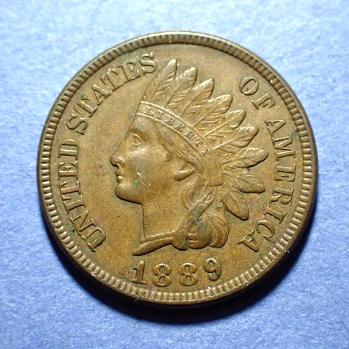 1889 Indian Cent   Ch. XF